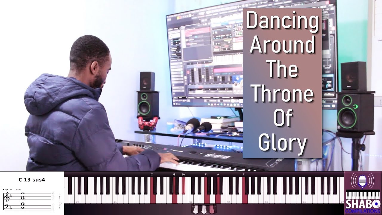 Dancing Around The Throne Of Glory || Piano - Reharmonized (Ghanaian Christian Song)