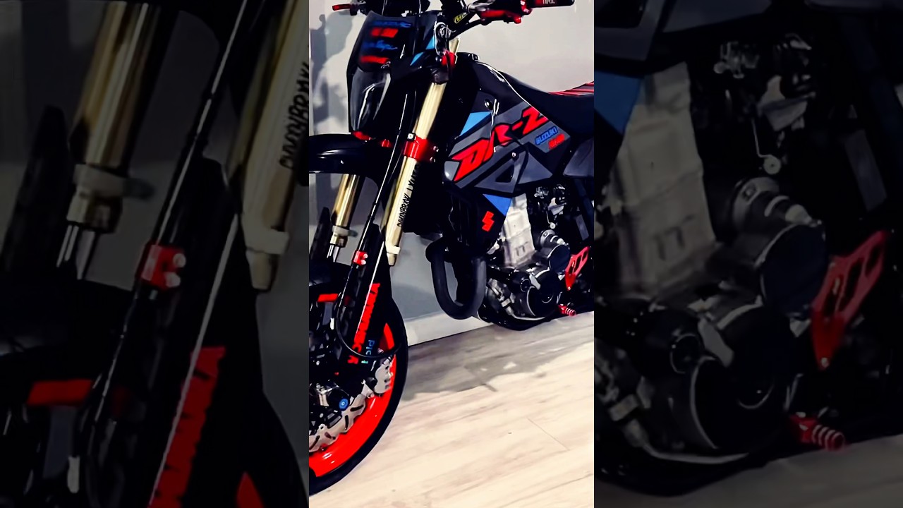 New Graphics Modifications DRZ400 #bikelife #supermoto #drz400 #supermotard #graphickit