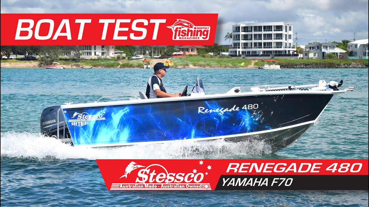 Tested: Stessco Renegade 480 with Yamaha F70 YouTube