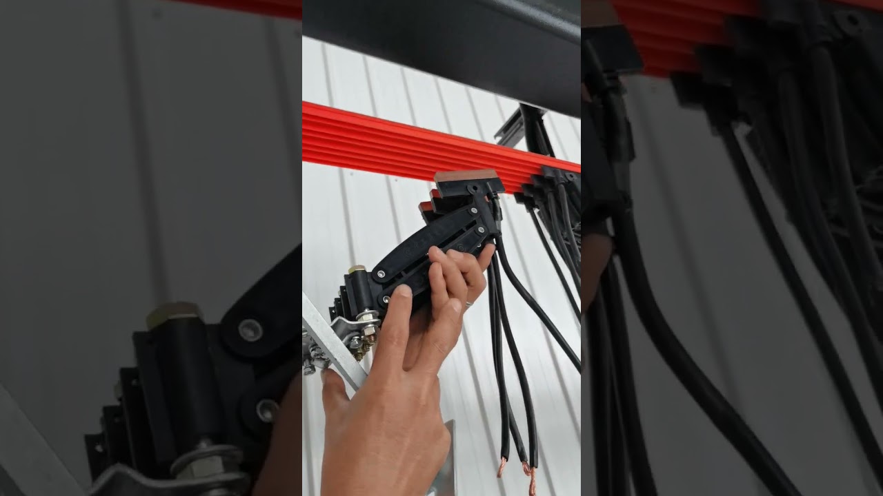 Overhead Crane Power Line Busbar Installation, Yuantai Crane -WWW.BETTERCRANE.COM