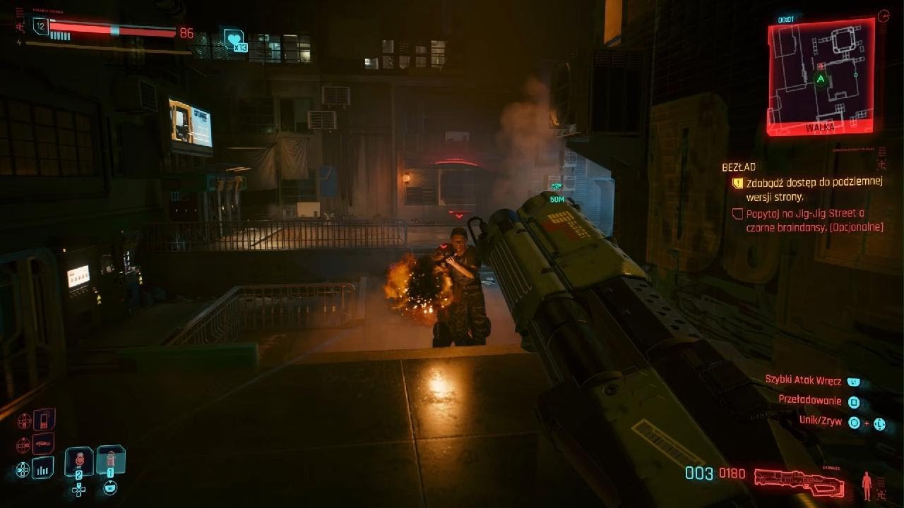 Cyberpunk 2077 pl gameplay