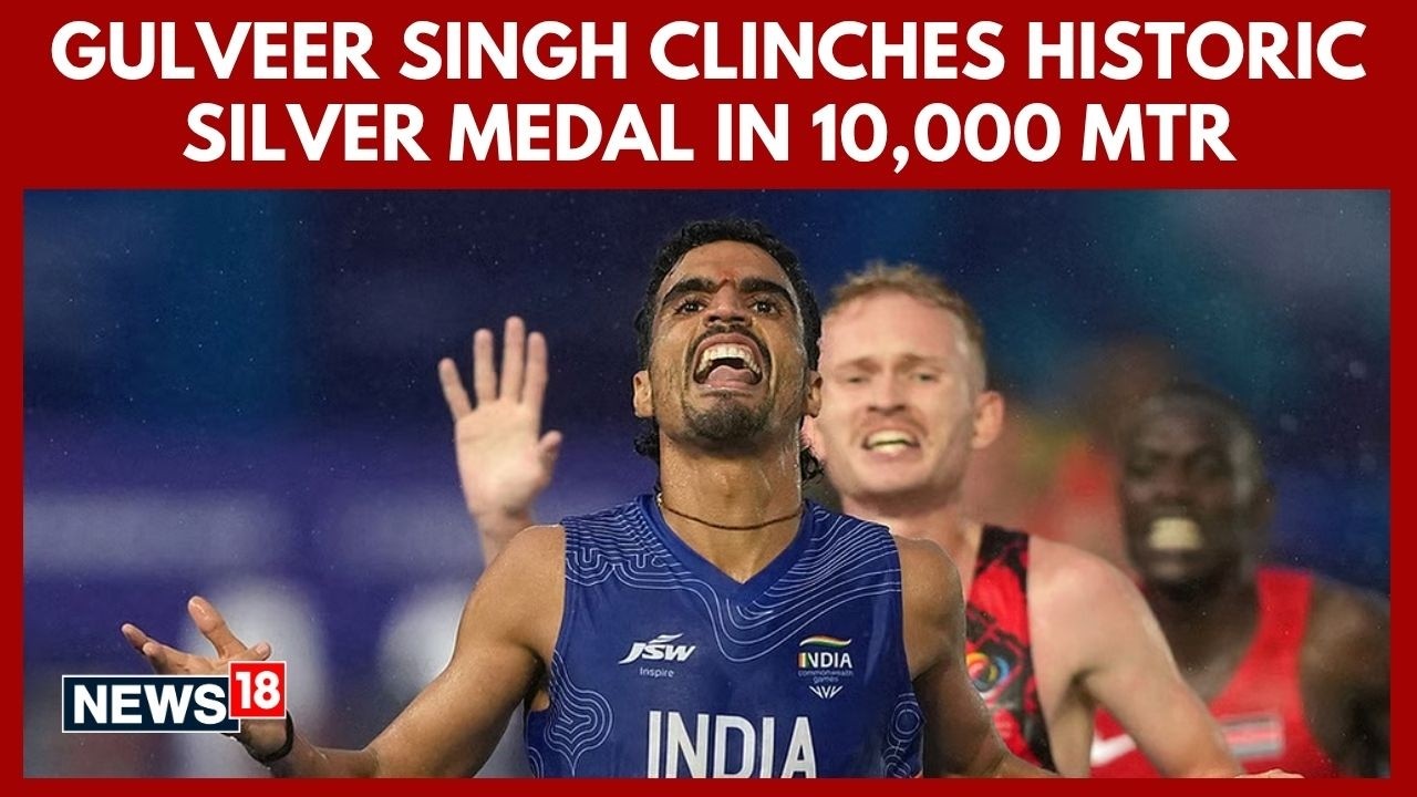 Gulveer Singh Wins 10,000m Medal at Commonwealth Games | India's Athletics Glory | India | N18G
