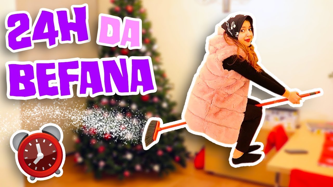 SOF&Igrave; SI TRASFORMA IN BEFANA PER 24 ORE!!