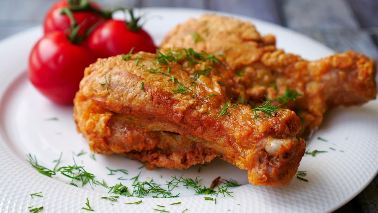 Вкусная и сочная КУРОЧКА в кляре 🍗