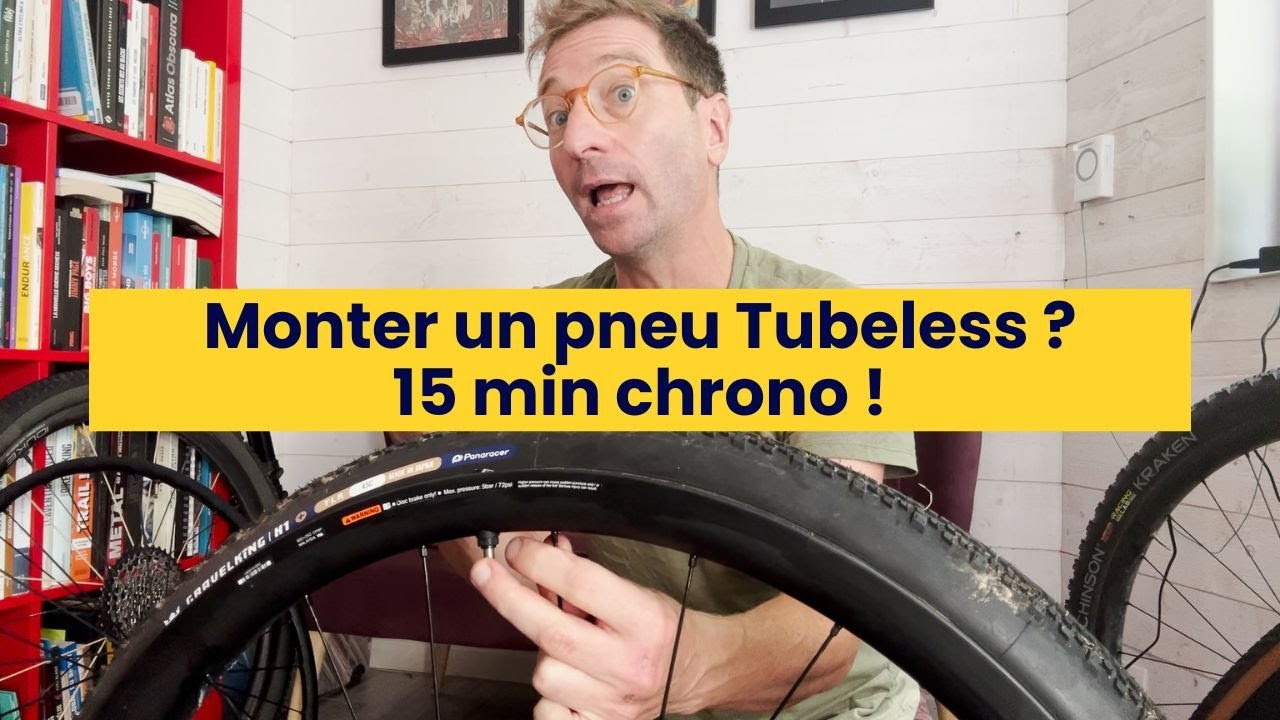 (GRAVEL) Monter un pneu Tubeless ? 15min chrono !