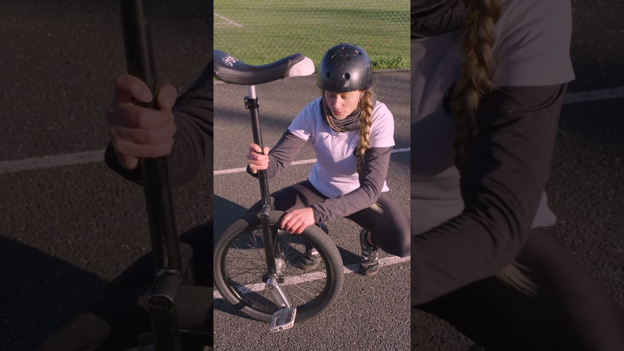 UnicycleSkills: Unicycle Tutorial - Idling
