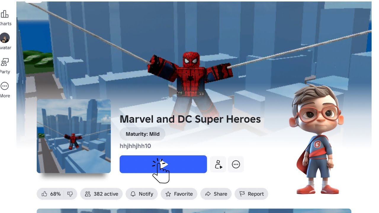 I can be every super hero for 24 hours 🦸‍♂️ -  Marvel Dc Superheroes Roblox | IdreesBlox