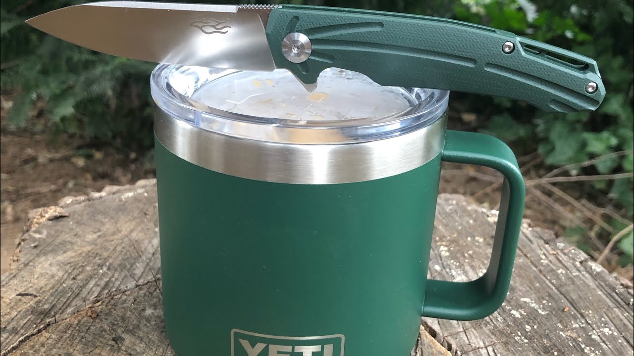 Ganzo Firebird Flipper Knife FH21 - D2 Steel and Budget Friendly plus the Yeti Rambler