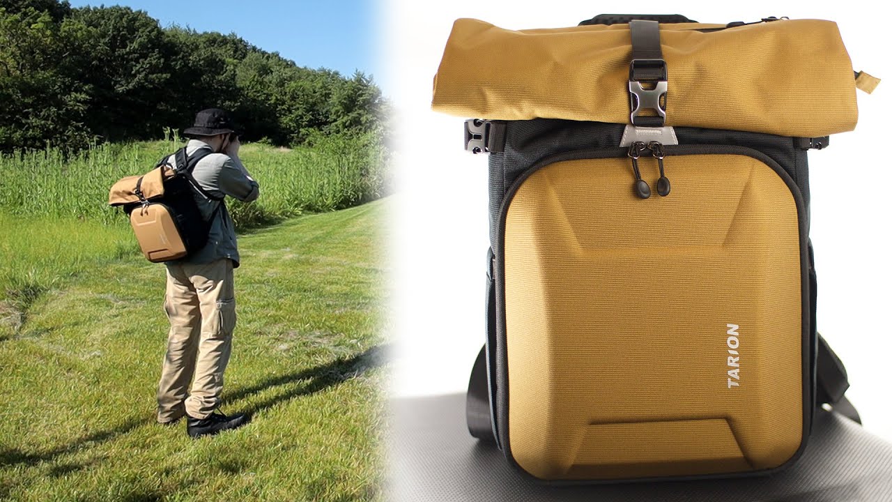 Tarion XH Rolltop Hardcase Camera Backpack