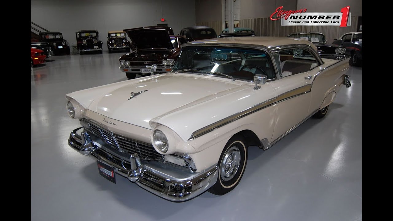 1957 Ford Fairlane 500 2-Door Hardtop at Ellingson Motorcars in Rogers, MN