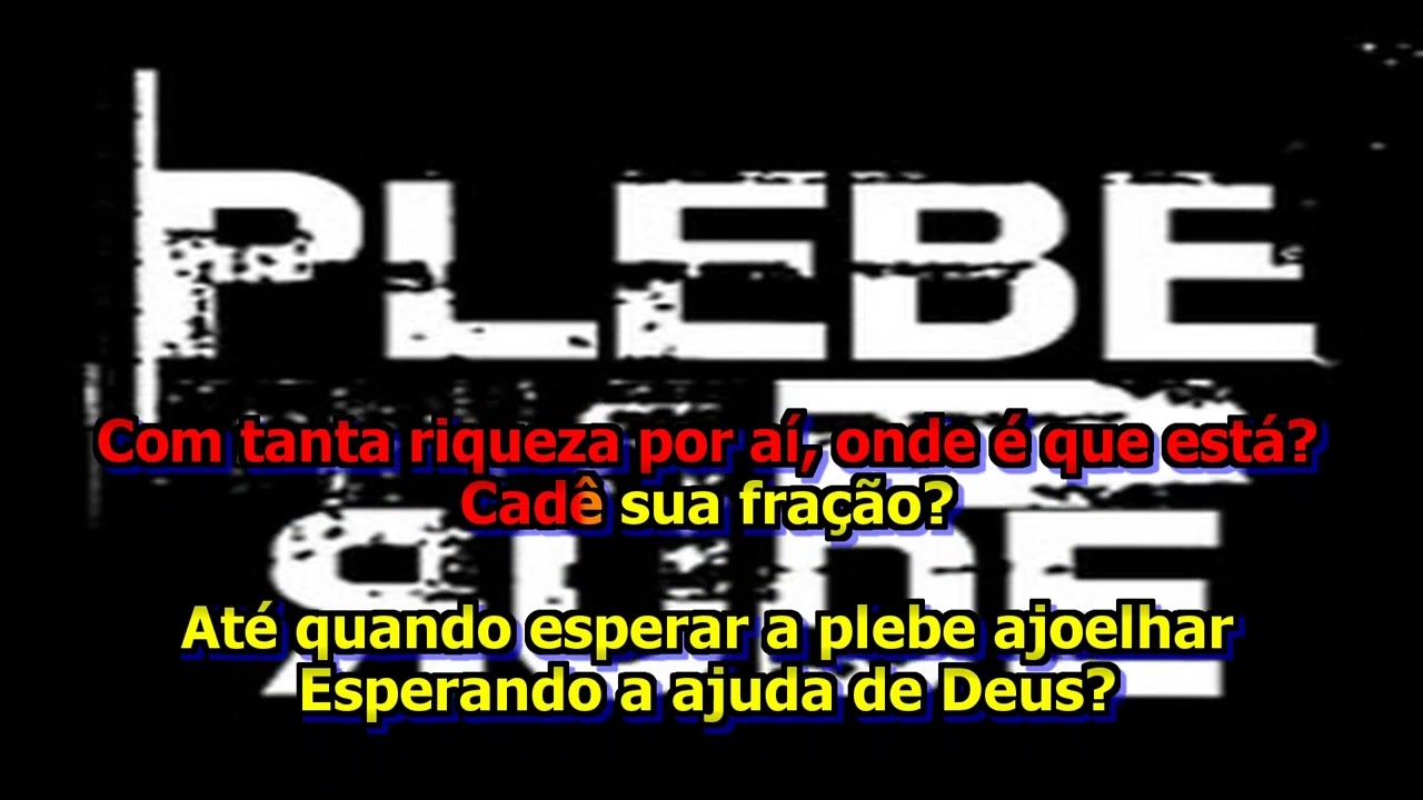 Plebe Rude  Até Quando Esperar  Karaokê