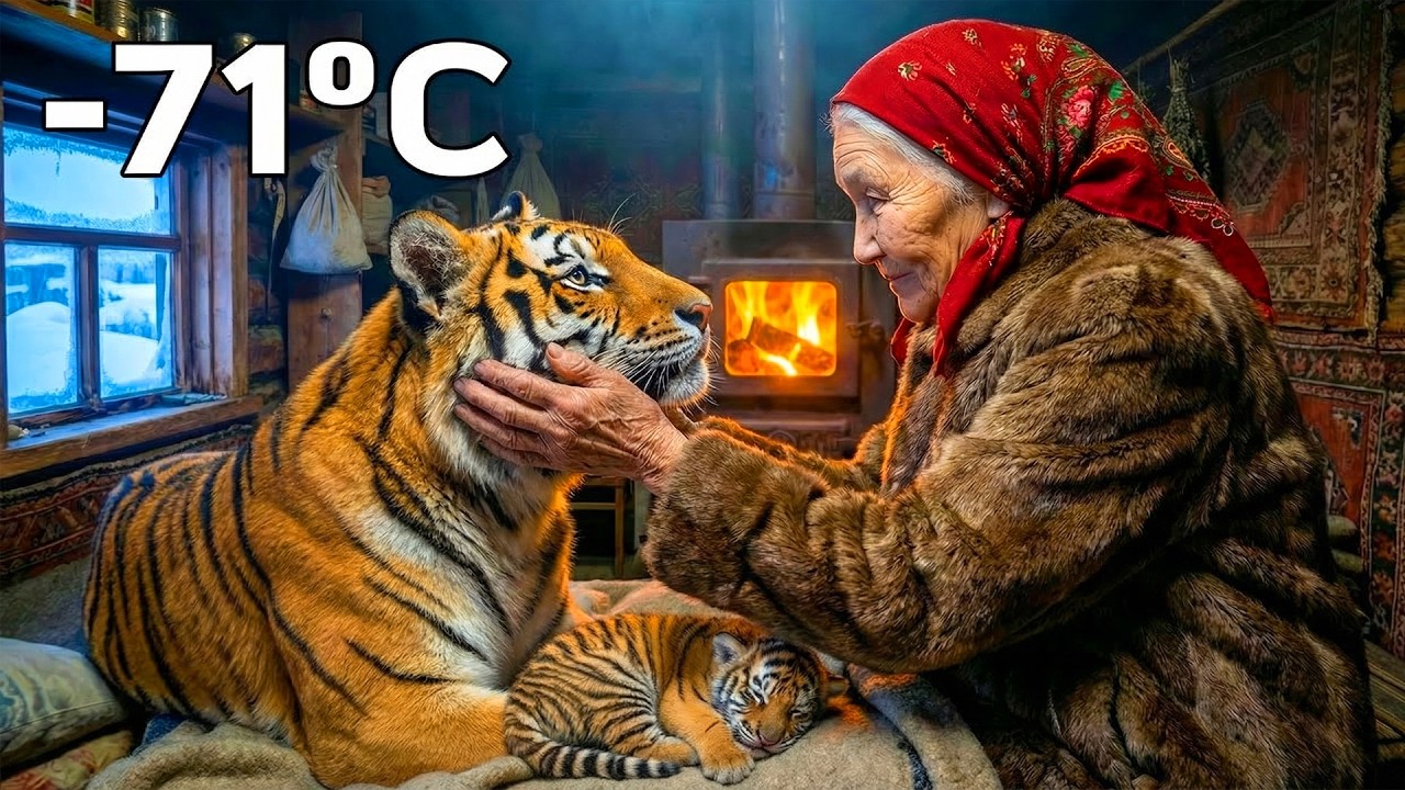 An 80-Year-Old Woman Saved a Freezing Tiger Cub - Then Something Incredible Happened at Her Door