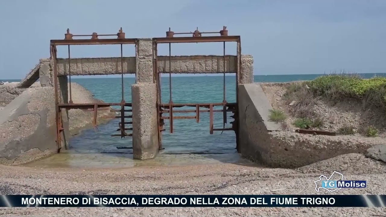 Montenero di Bisaccia, degrado nella zona del fiume Trigno