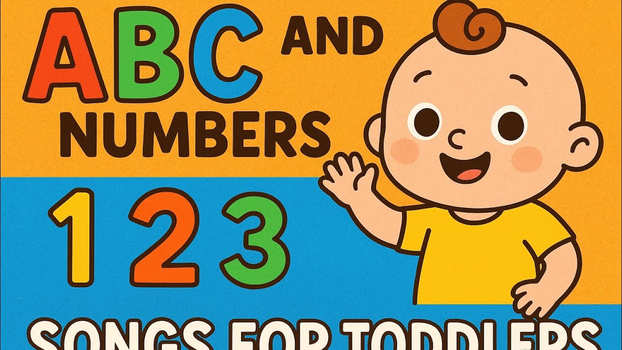 ABCs & Numbers Song for Toddlers | Learn Letters A–Z & Numbers 1–10