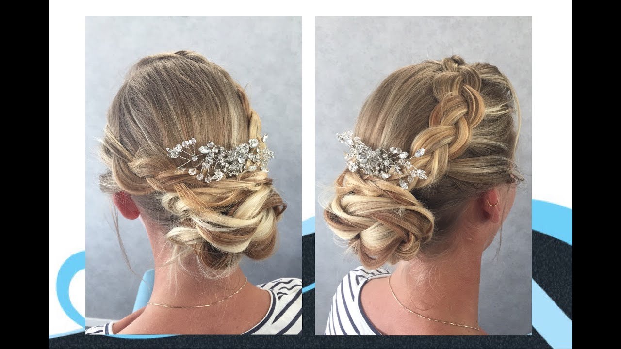 Feest kapsel, party hairstyle