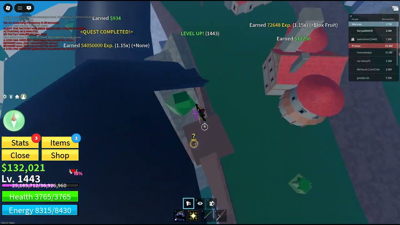 second sea fast day