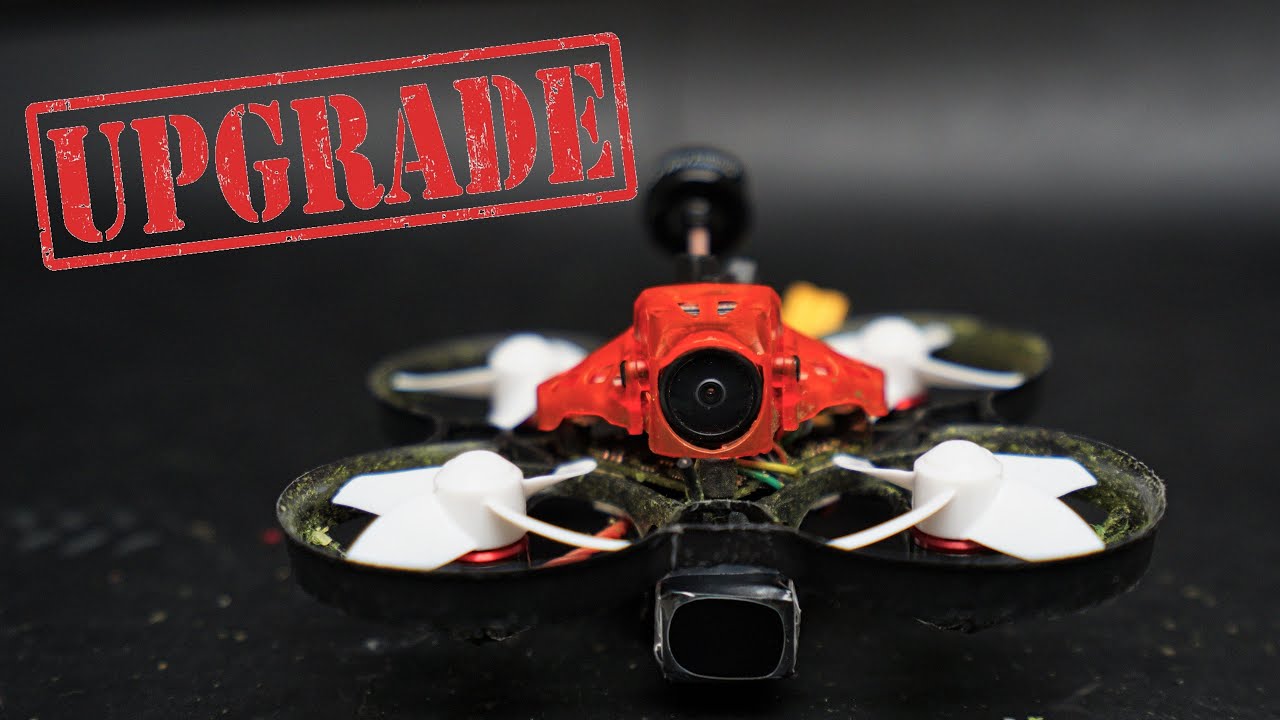 Eachine Trashcan (tiny whoop/fpv micro drone) mods & upgrades: 1s & 2s lipo, vtx antenna, & props 🔥