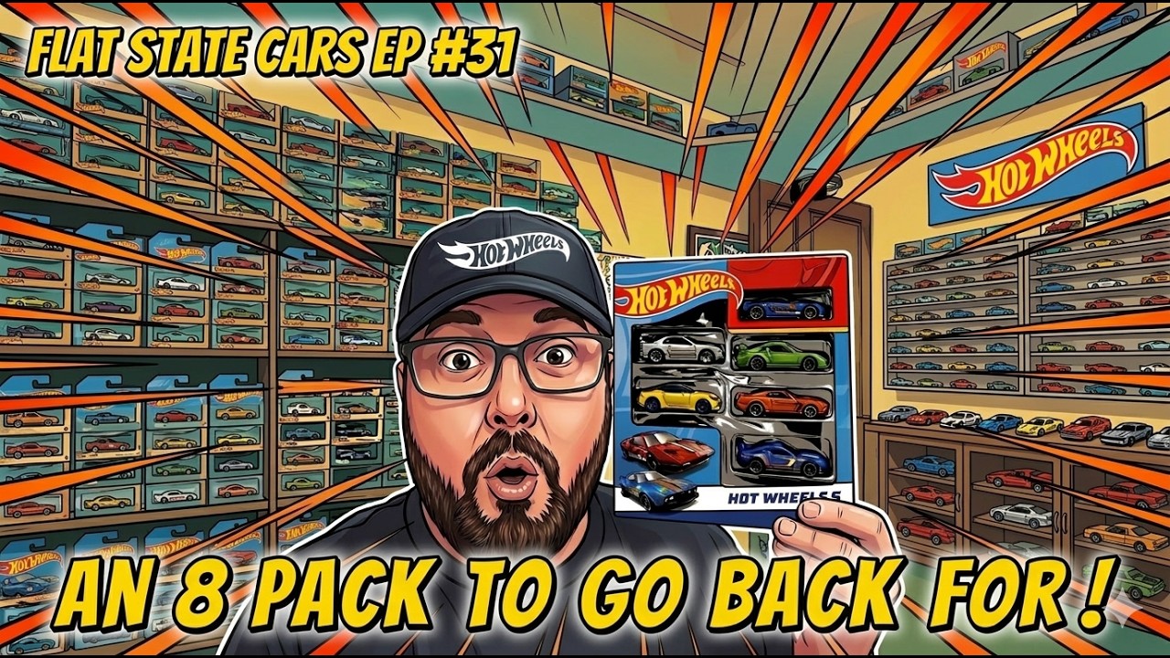 I Went Back For A Good HOTWHEELS 8 Pack of Cars I Missed ! #HOTWHEELS #PORSCHE #32FORD #toys
