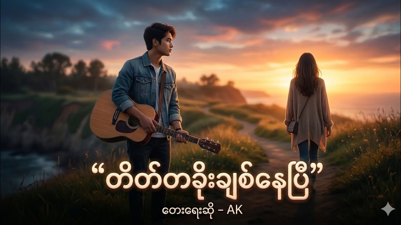 တိတိတခိုးချစ်နေပြီ တေးရေးဆို AK