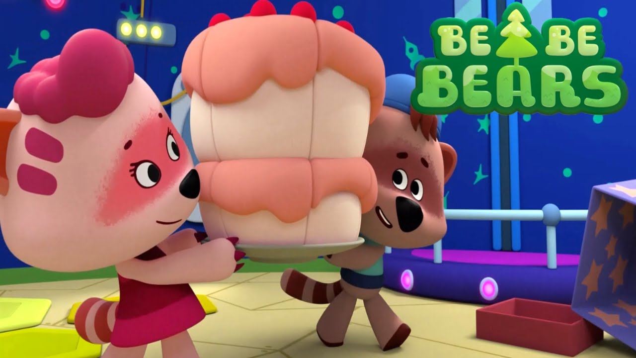 BE-BE-BEARS 🐻 Bjorn and Bucky 🦊 The Lost Cake 🐥 Funny Cartoons For Kids