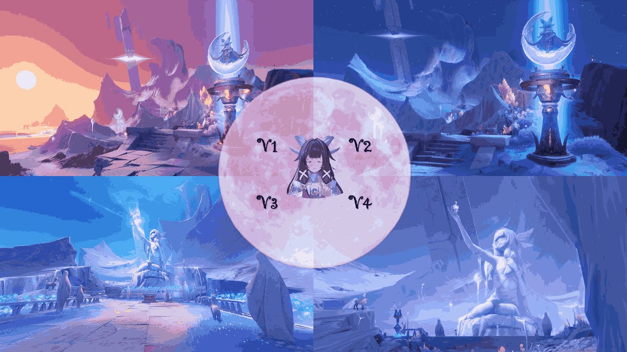 Lullaby of the New Moon (I): Somnias a Luna &bull; Columbina Lullaby [All Versions] | Genshin Impact 6.0 