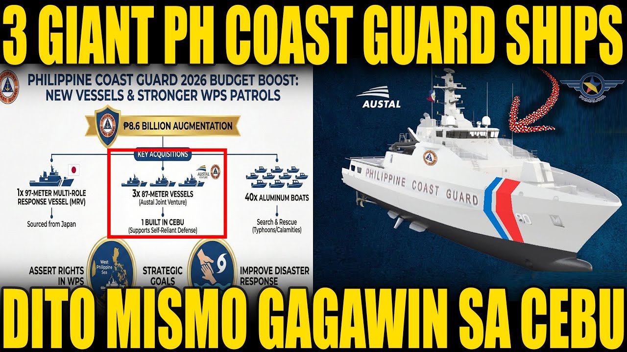 PROUDLY PHILIPPINE MADE! PLANONG 3 GIANT PCG SHIPS, GAGAWIN MISMO DITO SA CEBU!