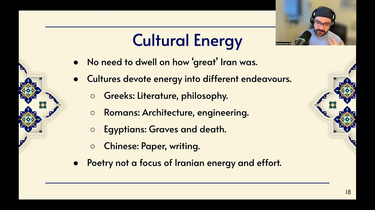Persian Poetry 101 Class #1