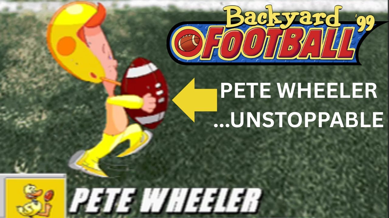 Pete Wheeler Scores ANOTHER Kickoff Touchdown! | Backyard Football 99 Season 7-0