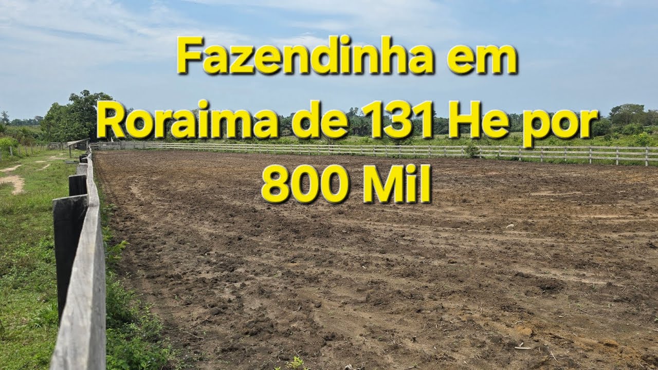 Fazendinha na Vicinal 11 de Rorainopolis, Oportunidade do Ano.