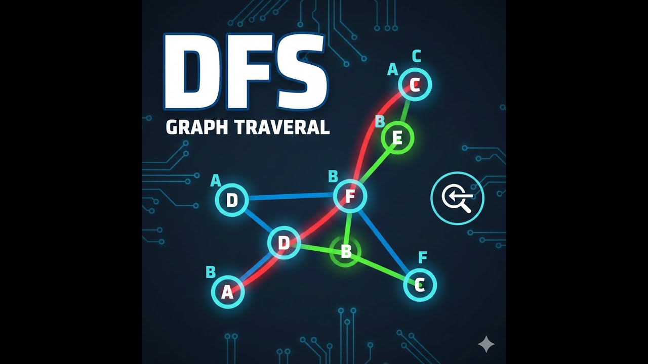 DFS TRAVERSAL SMJHE HINDI M || EASY WAY TO LEARN DATA STRUCTURE #dsa #datastructure #exam #gate
