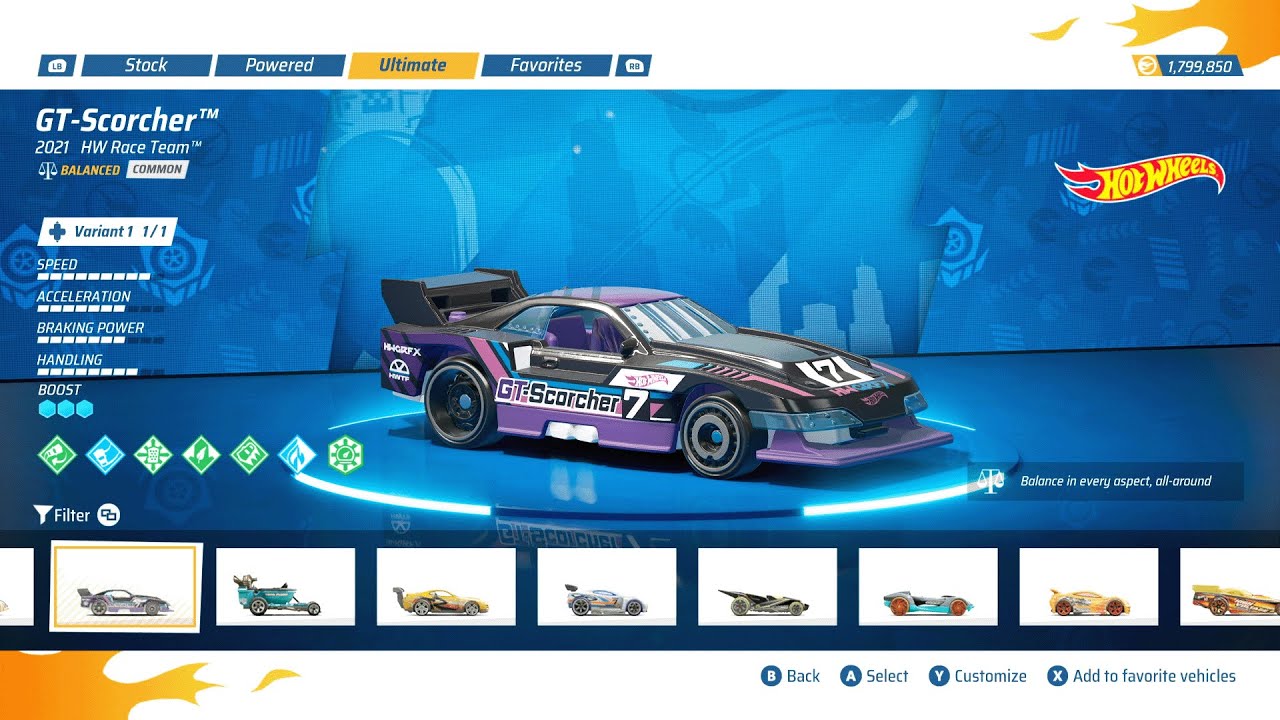 Hot Wheels Unleashed 2 - Quick Race: Bell tower race - GT-Scorcher (Hot Wheels Let's Race)