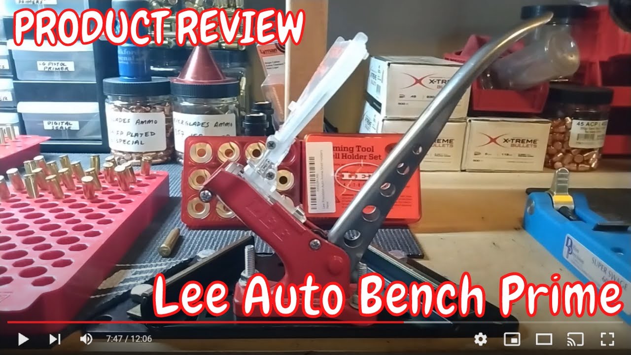 Lee Auto Bench Prime - Product Review