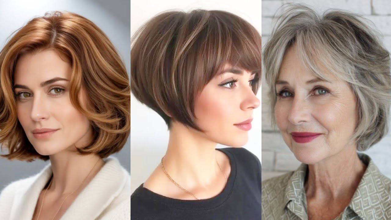 CORTE DE CABELO PARA 50+ 60+ 70+ MULHERES - CORTE CABELO FEMININO