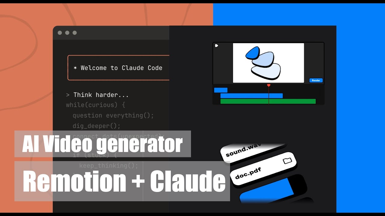 Remotion and Claude Code - AI Video Generator