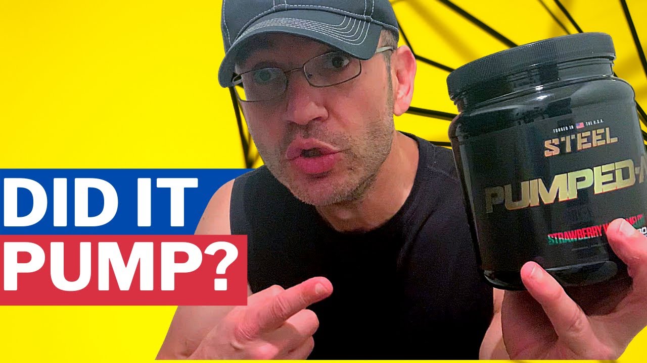 Steel Supplements PUMPED-AF Review | How BIG is dat PUMP? [New Formula]