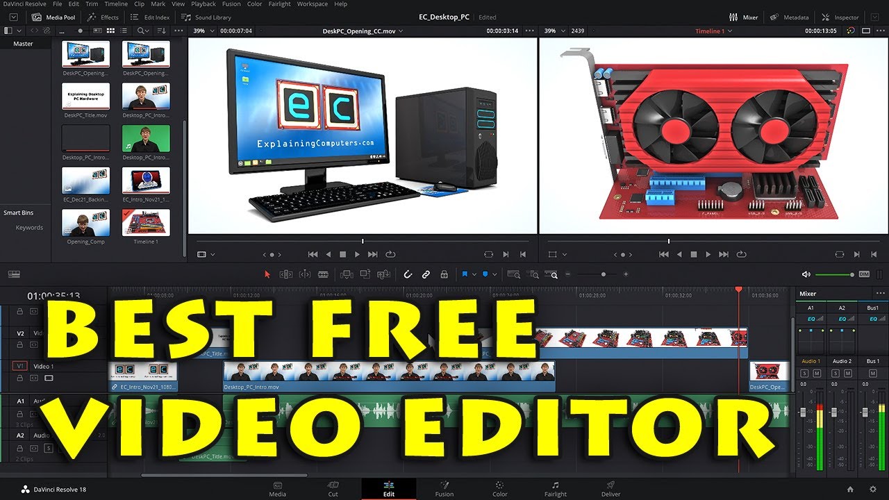 DaVinci Resolve 18: The Best Free Video Editor