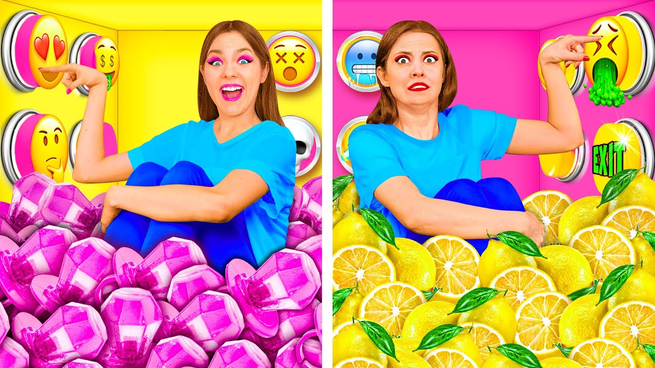1000 Mystery Buttons Challenge Only 1 Lets You Escape | Crazy Pranks and Tricks by TeenChallenge