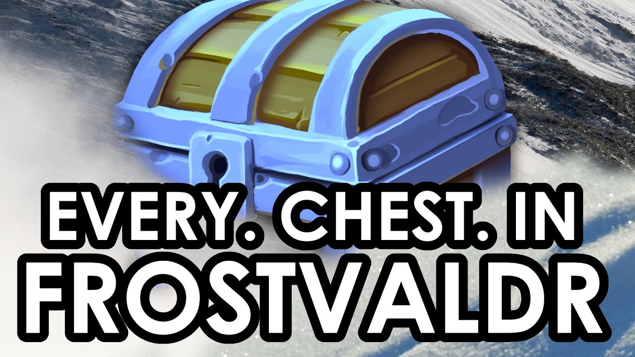 EVERY TREASURE CHEST IN FROSTVALDR - Cloudheim Treasure hunting!