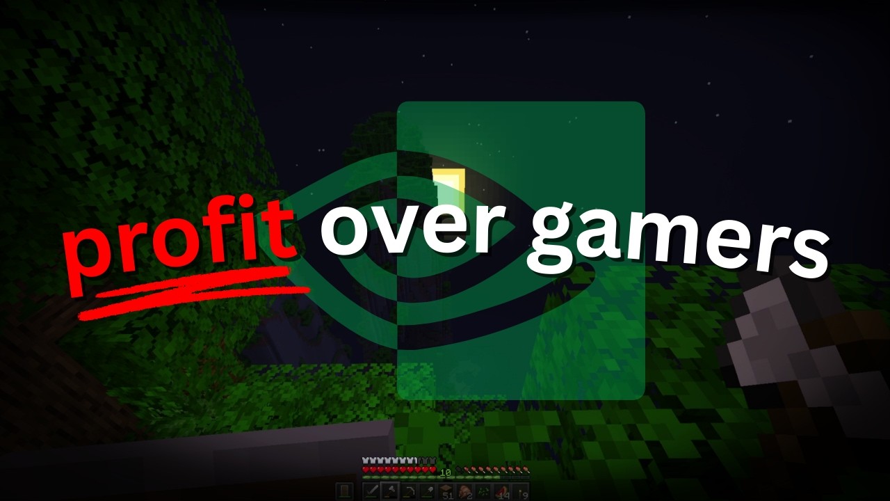 NVIDIA doesn't care about gamers anymore.
