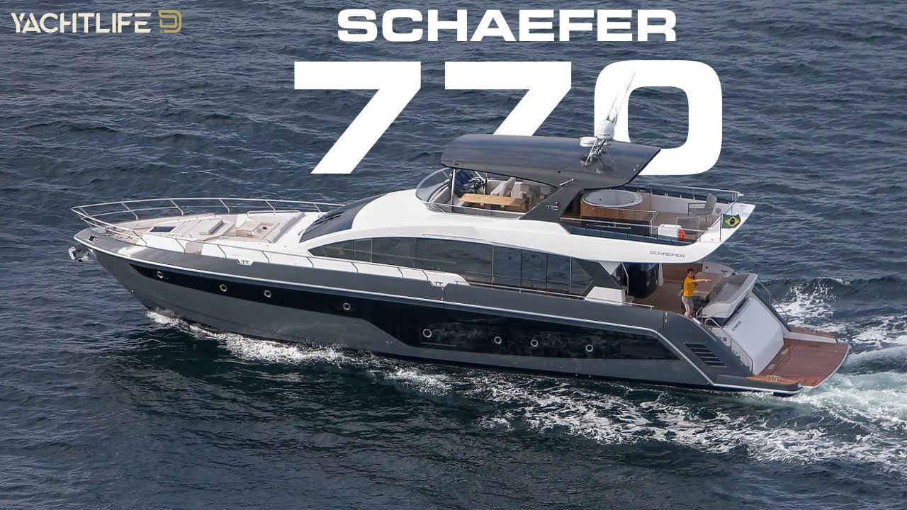 Schaefer 770: O MEGA IATE Que Coloca o Brasil no Topo!