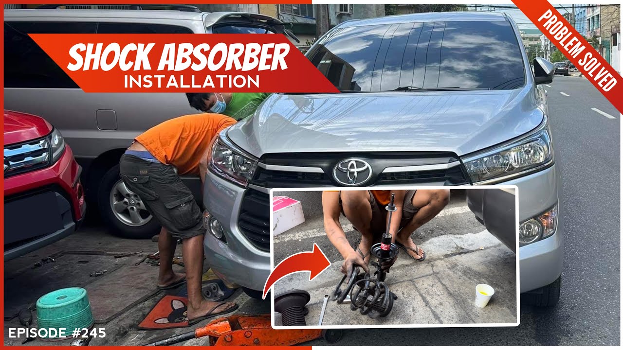 How to Install Shock Absorbers of Toyota Innova?
