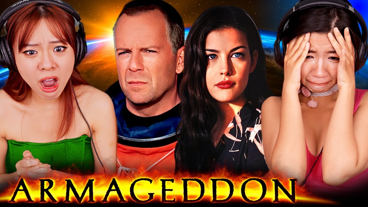 Foreign Girls React | Armageddon | First Time Watch