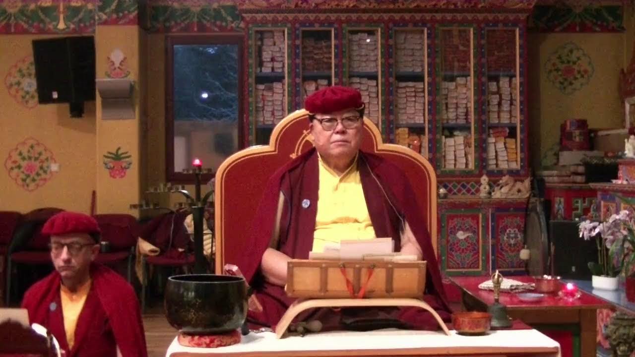 Live stream now from Drukpa Plouray is a Riwo Sang Chöd practice