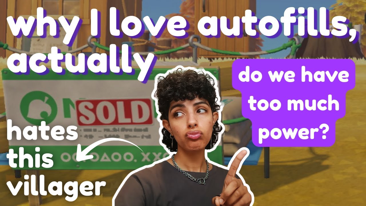 I don’t want power, I want surprises | player agency & mean villagers in acnh + animal crossing