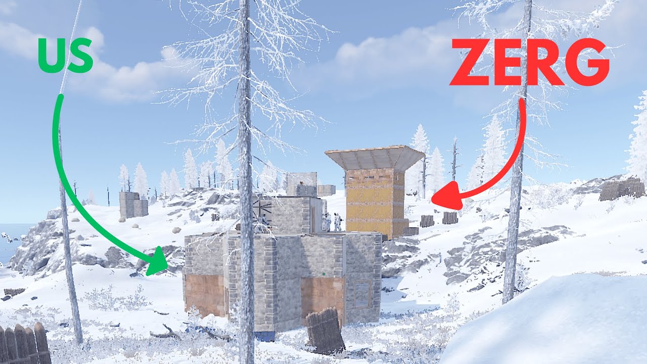 We Got RAIDED by 2 Zergs and Couldn’t Stop Them.. – Rust