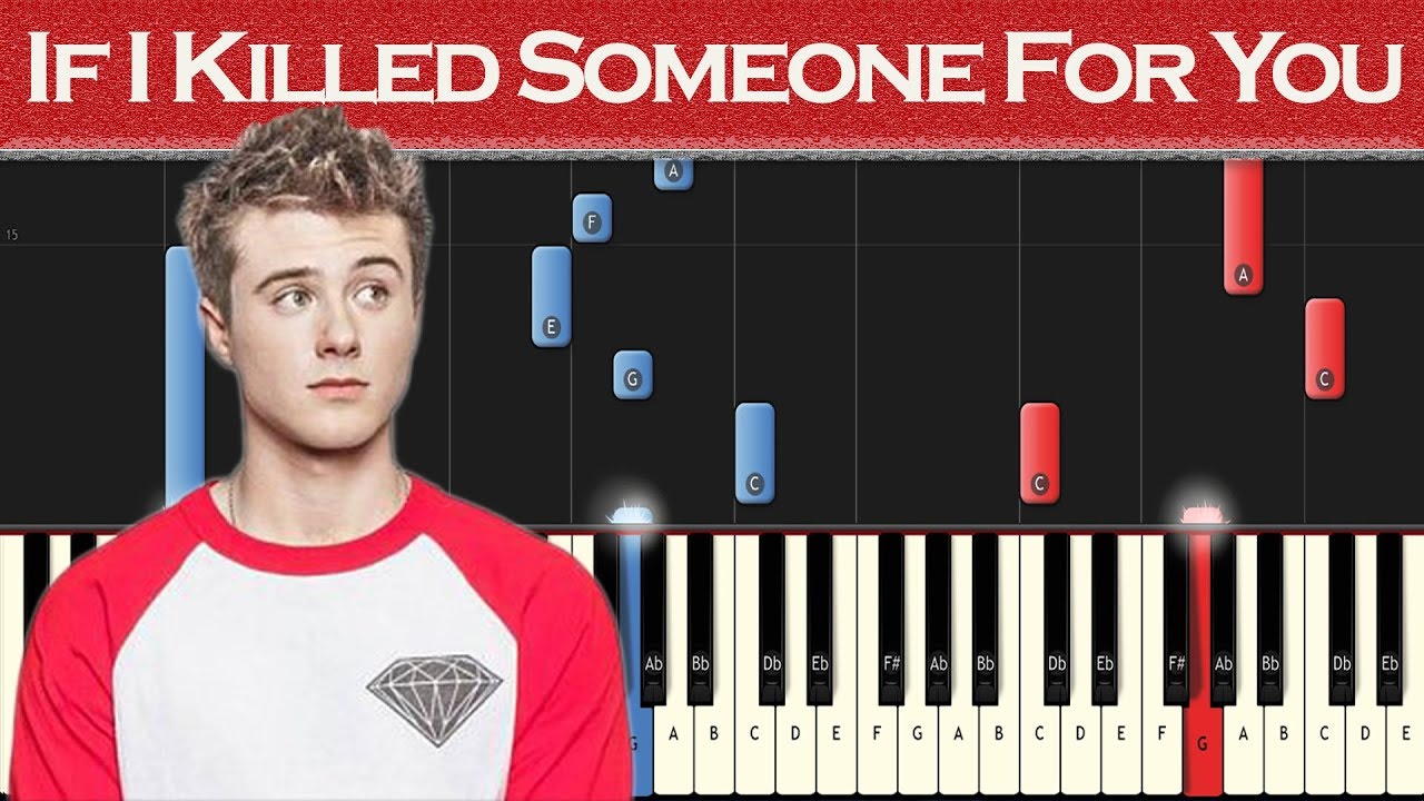 Alec Benjamin - If I Killed Someone For You | Piano tutorial
