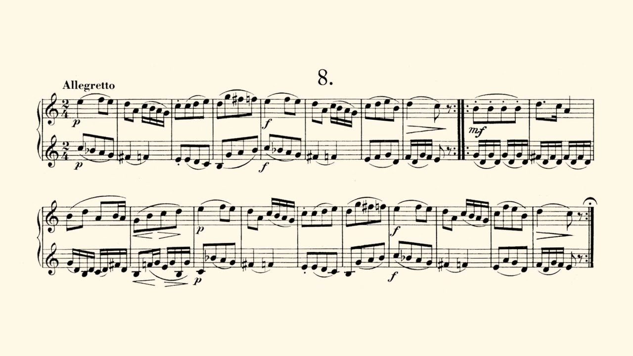Josef Kueffner - Clarinet Duet No. 8