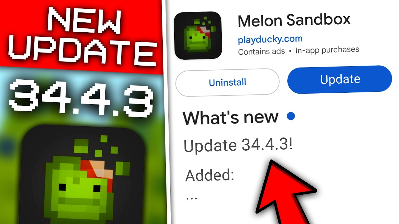 NEW UPDATE 34.4.3: WHAT HAS CHANGED in Melon Playground?