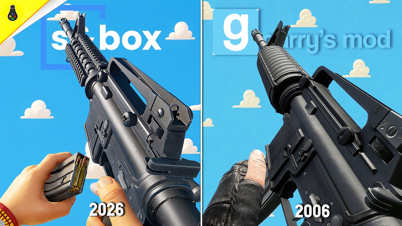S&Box vs Garry&rsquo;s Mod - Сравнение деталей и физики
