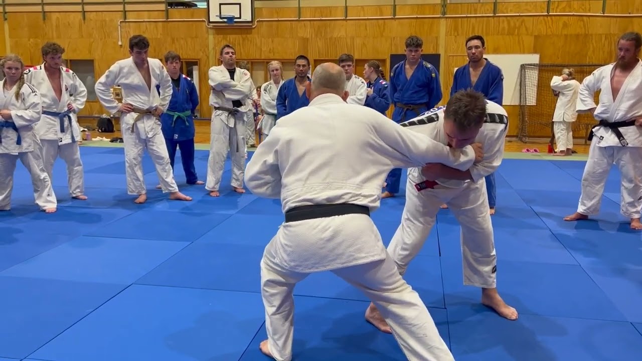 CIRCLE SODE:       Judo pressure & side step sode tsuri-komi goshi.